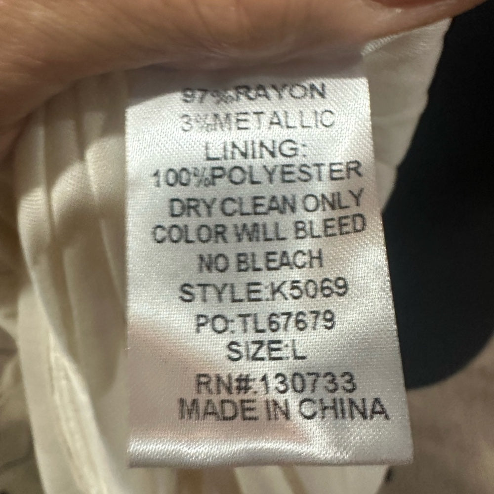 Umgee Cream Dress with Ruffled Details