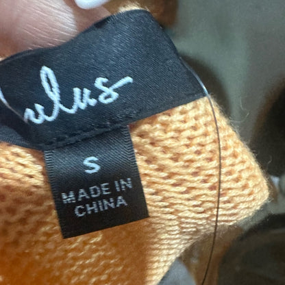 NWT SIZE S Lulu's Apricot Tie-Shoulder Tank Top