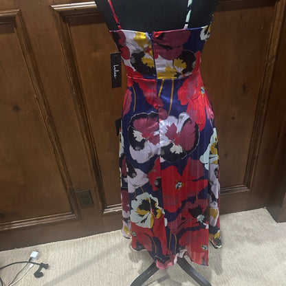 NWT SIZE XS Lulu's Multicolor Floral Midi Dress