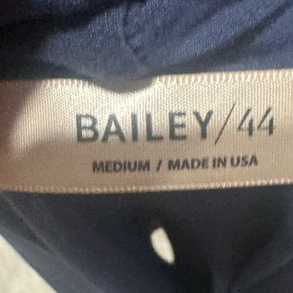 NWT SIZE M Bailey 44 Blue Wrap Top