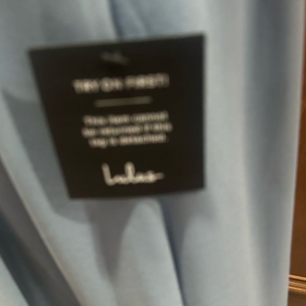 NWT SIZE XS Lulu's Elegant Blue Maxi Dress