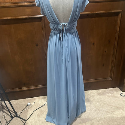 NWT SIZE XS Lulu's Elegant Blue Maxi Dress