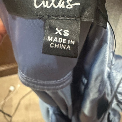 NWT SIZE XS Lulu's Elegant Blue Maxi Dress