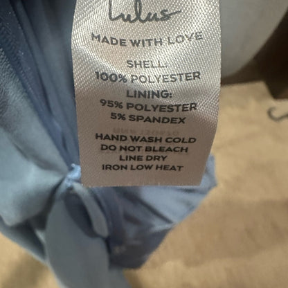 NWT SIZE XS Lulu's Elegant Blue Maxi Dress