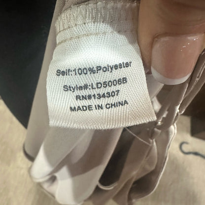 NWT SIZE M Line & Dot Cream Satin Midi Dress