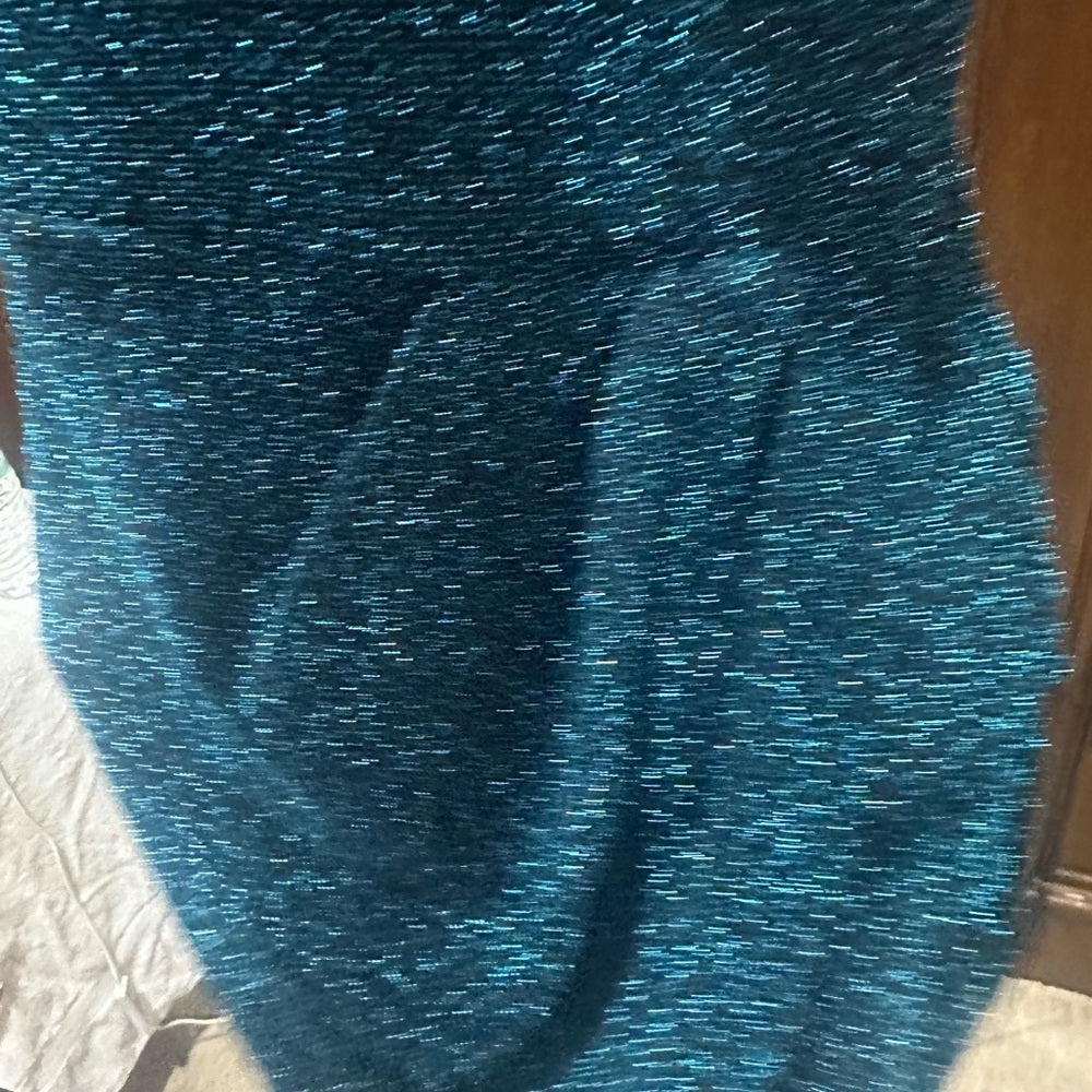 NWT SIZE XS Lulu's Sparkling Blue Mini Dress