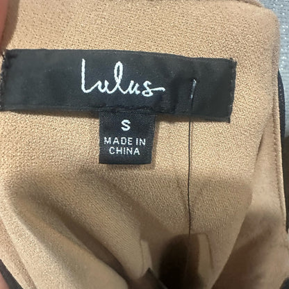 NWT SIZE S Lulu's Elegant Black One-Shoulder Dress