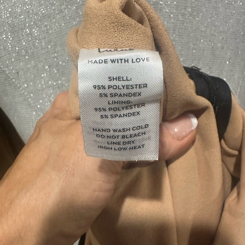 NWT SIZE S Lulu's Elegant Black One-Shoulder Dress