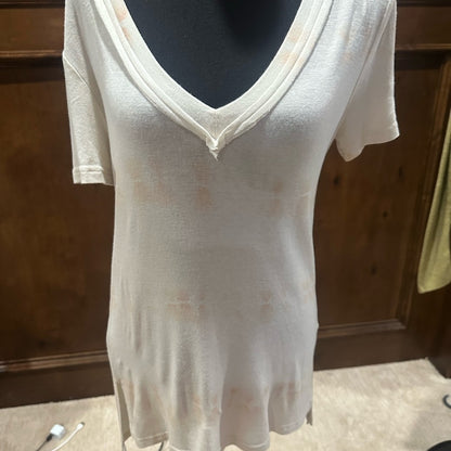 NWOT SIZE S POL Ivory Short Sleeve Top