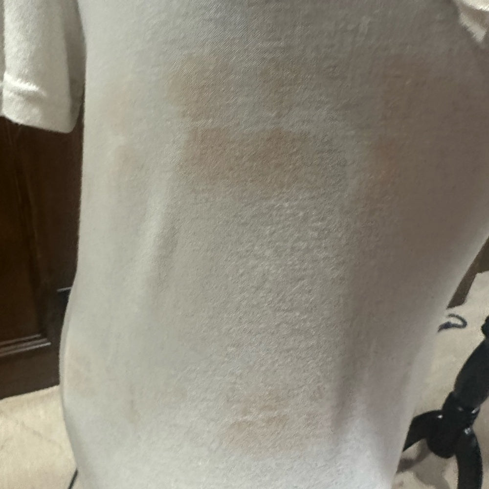 NWOT SIZE S POL Ivory Short Sleeve Top