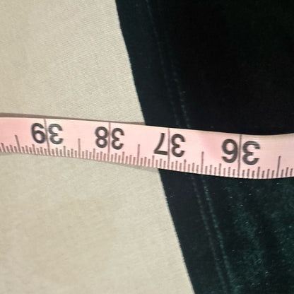 NWT SIZE XS Lulu's One-Shoulder Deep Green Velvet Dress