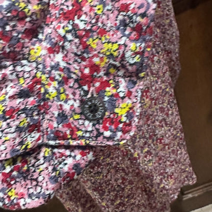 NWT SIZE L Zadig & Voltaire Floral Print Blouse - Multicolor