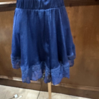 NWT SIZE L Free People Navy Lace Pajama Shorts