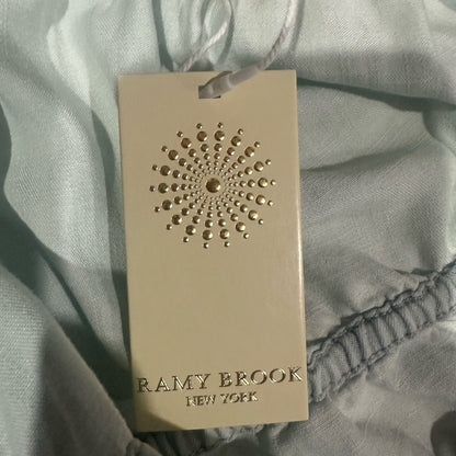 NWT SIZE XL Ramy Brook Sky Blue Smocked Blouse