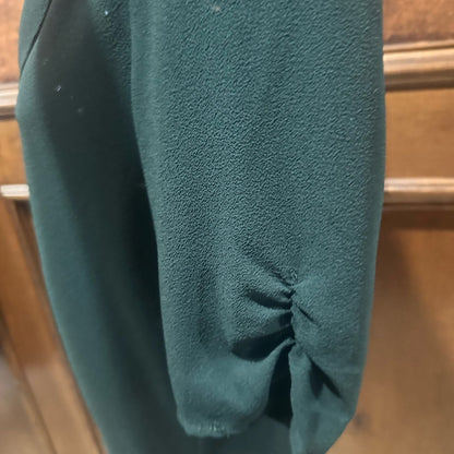 NWOT SIZE S 1. State Emerald Women's Blouse with Knot Detail