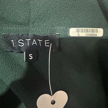 NWOT SIZE S 1. State Emerald Women's Blouse with Knot Detail