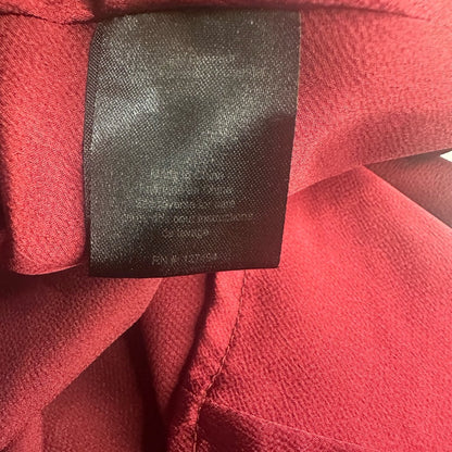 SIZE XS Heartloom Burgundy Long Sleeve Dress