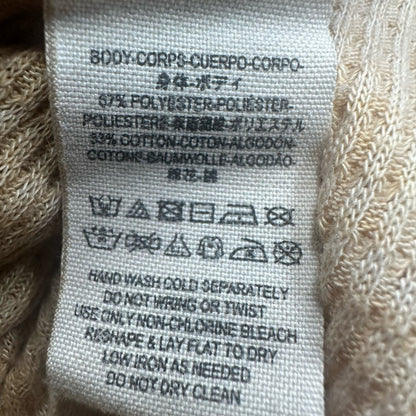 NWOT SIZE M We The Free Beige Button-Front Blouse