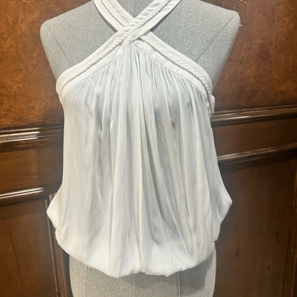 NWT SIZE L Ramy  Brook Ivory Crisscross Tank Top