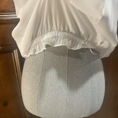 NWT SIZE L Ramy  Brook Ivory Crisscross Tank Top