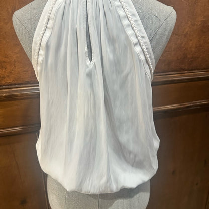 NWT SIZE L Ramy  Brook Ivory Crisscross Tank Top