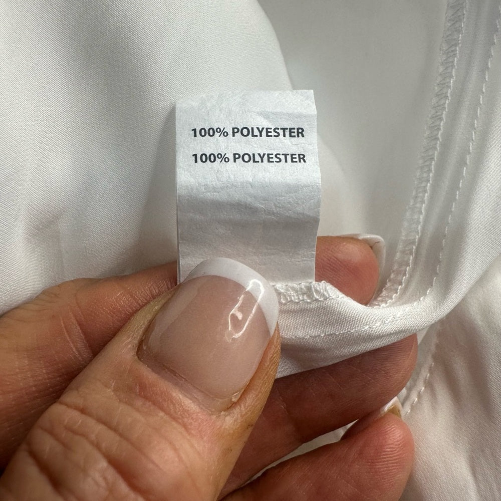 NWT SIZE L Ramy  Brook Ivory Crisscross Tank Top