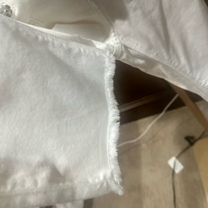 NWOT SIZE 27 Zadig & Voltaire Ankle-Length White Jeans