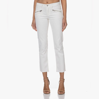 NWOT SIZE 27 Zadig & Voltaire Ankle-Length White Jeans