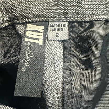 NWT SIZE 2 Kut from the Kloth Charcoal Ankle Pants