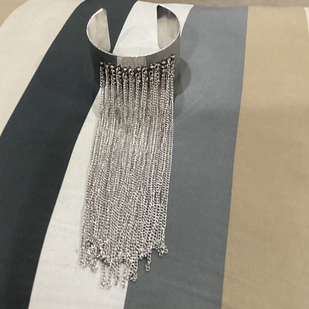 MIA Silver Fringe Bracelet