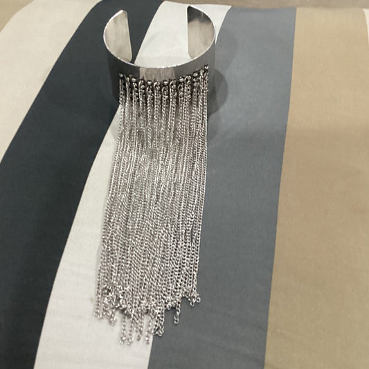 MIA Silver Fringe Bracelet