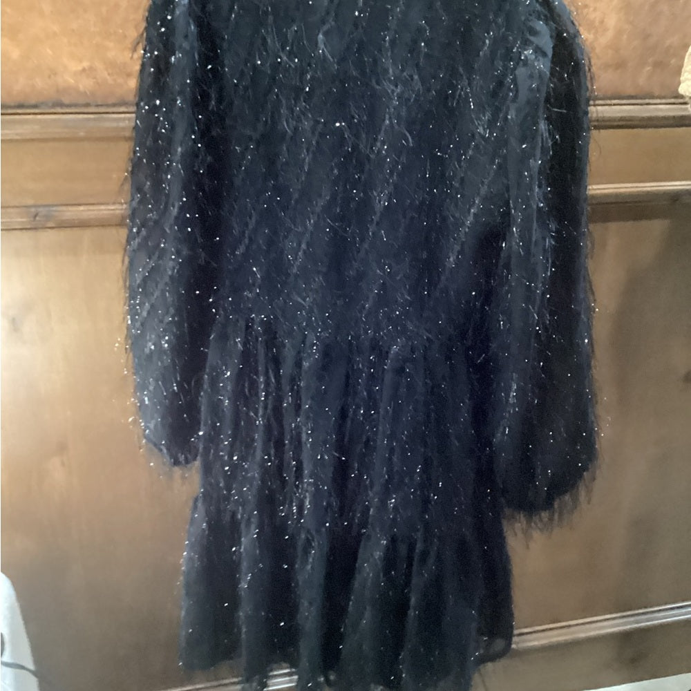 SIZE M/L Chic Black Kids Formal Dress