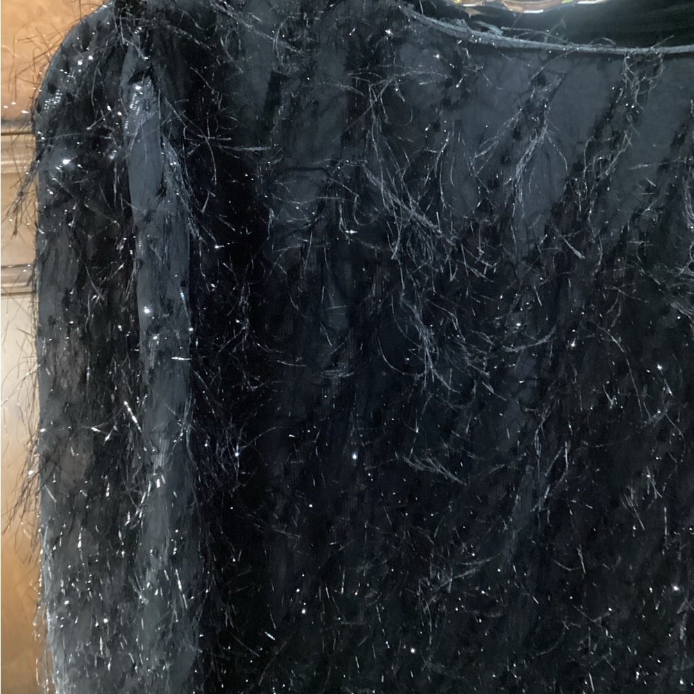 SIZE M/L Chic Black Kids Formal Dress