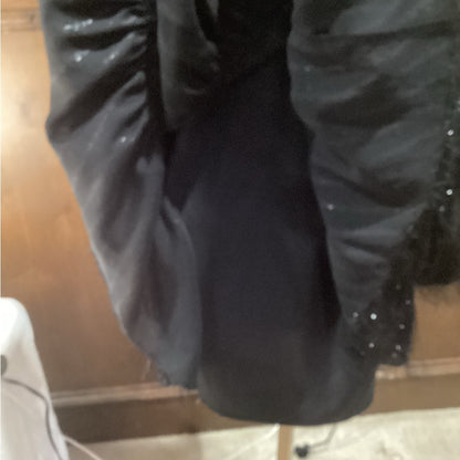 SIZE M/L Chic Black Kids Formal Dress