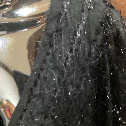 SIZE M/L Chic Black Kids Formal Dress