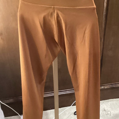 NWOT SIZE L Women’s Chic Tan High-Waist Leggings