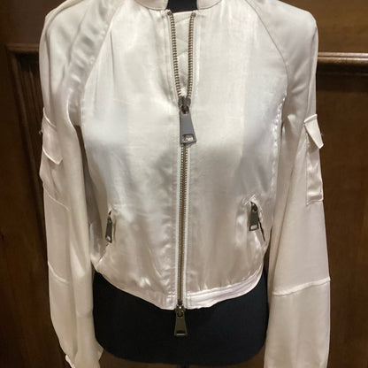 NWT SIZE XXS Ramy Brook Beige Utility Jacket