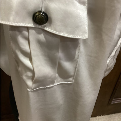 NWT SIZE XXS Ramy Brook Beige Utility Jacket