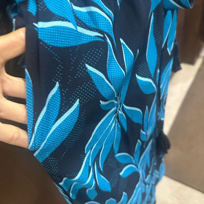 NWT SIZE S G by Giuliana Leaf Print Midi Dress