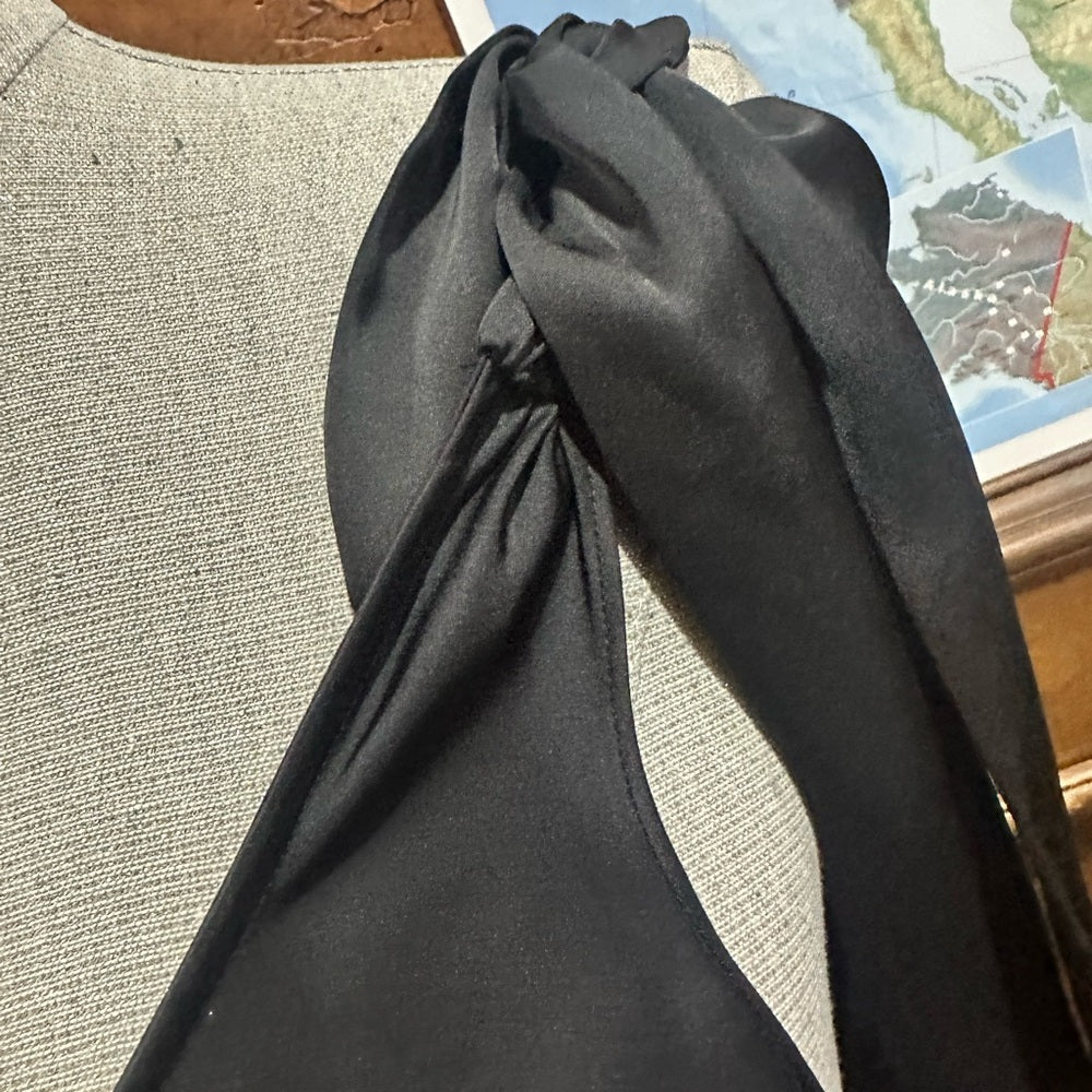 Ramy Brook Black Satin Camisole Top