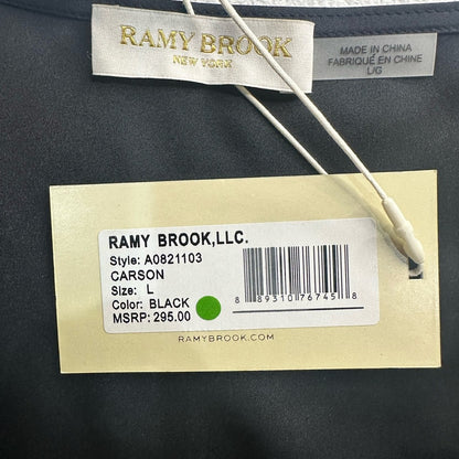 Ramy Brook Black Satin Camisole Top