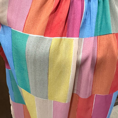 NWOT SIZE M/L Vibrant Striped Women's Blouse