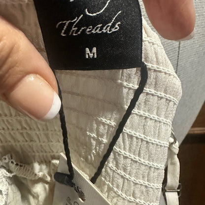 NWT SIZE M Colorful Patchwork Lace Maxi Dress