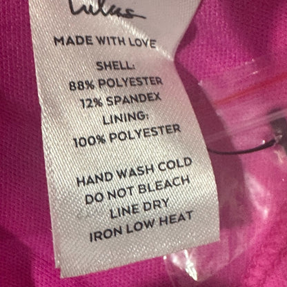 NWT SIZE XL Lulu's Strapless Hot Pink Gown