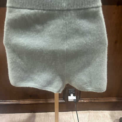 NWT SIZE XL/42 Sandro Mint High Waist Knit Shorts