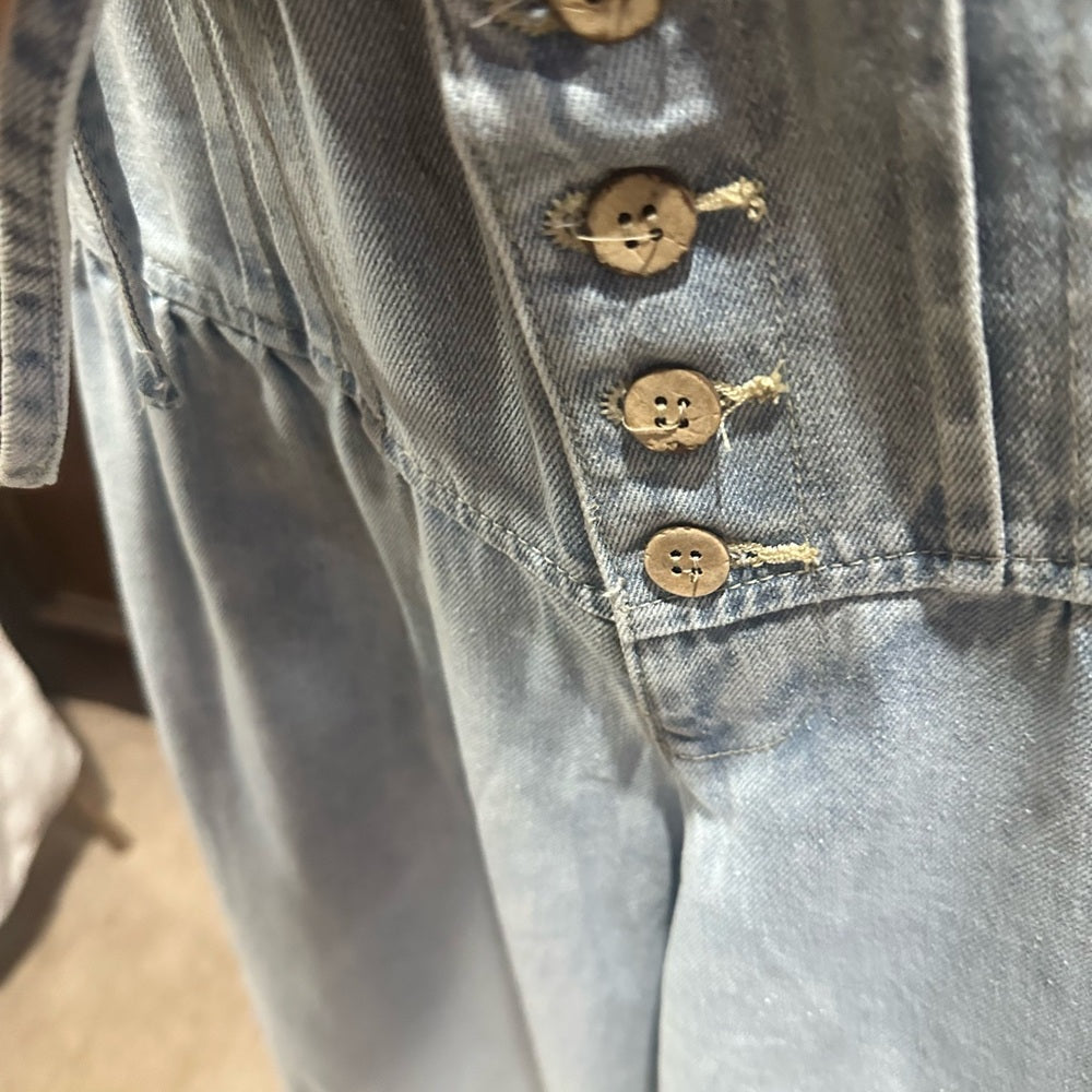 NWT SIZE XL So Me Sky Blue Wide-Leg Jeans