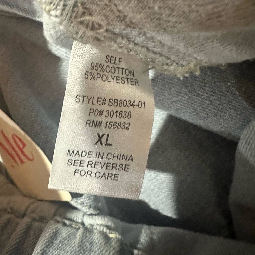 NWT SIZE XL So Me Sky Blue Wide-Leg Jeans