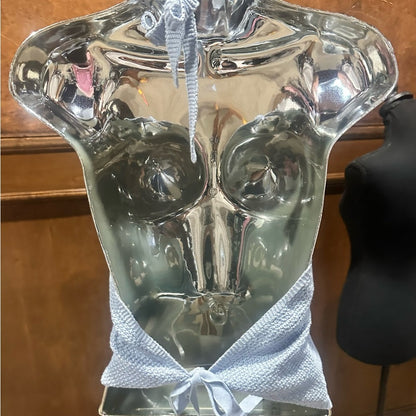 NWT SIZE M 525 America Silver Knit Tank Top