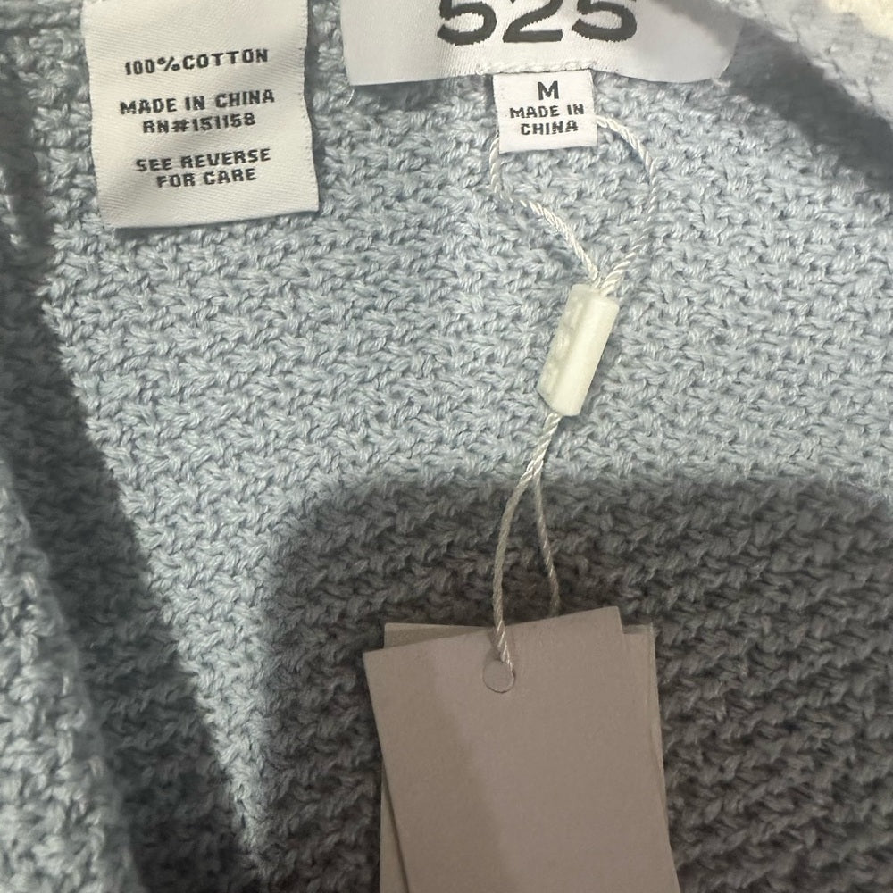 NWT SIZE M 525 America Silver Knit Tank Top