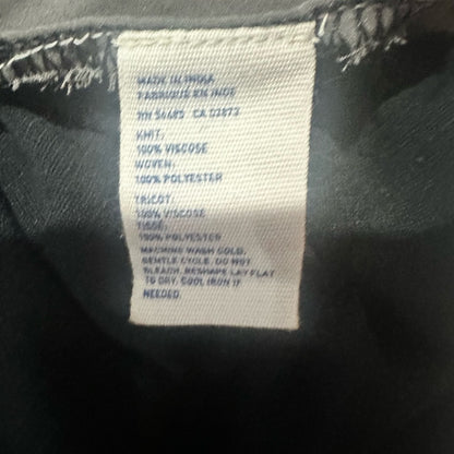 SIZE XS American Eagle Outfitters Black and Gray Crop Top